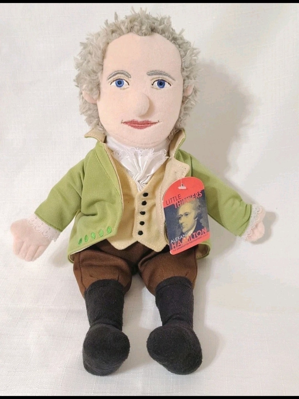 Alexander Hamilton Plush Toy Little Thinker The Unemployed Philosophers Guild